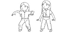 Illustrations - L'Abc du Qi Gong pour les enfants