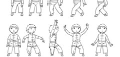 Illustrations - L'Abc du Qi Gong pour les enfants