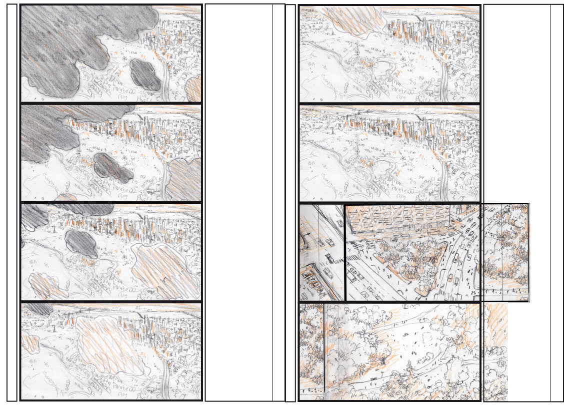 Le rêveur amoureux - Story board - 2015