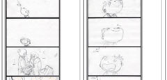 Le rêveur amoureux - Story board - 2015