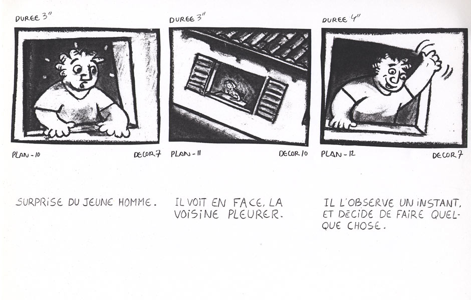 Paroles en l'air - Story board - 1995