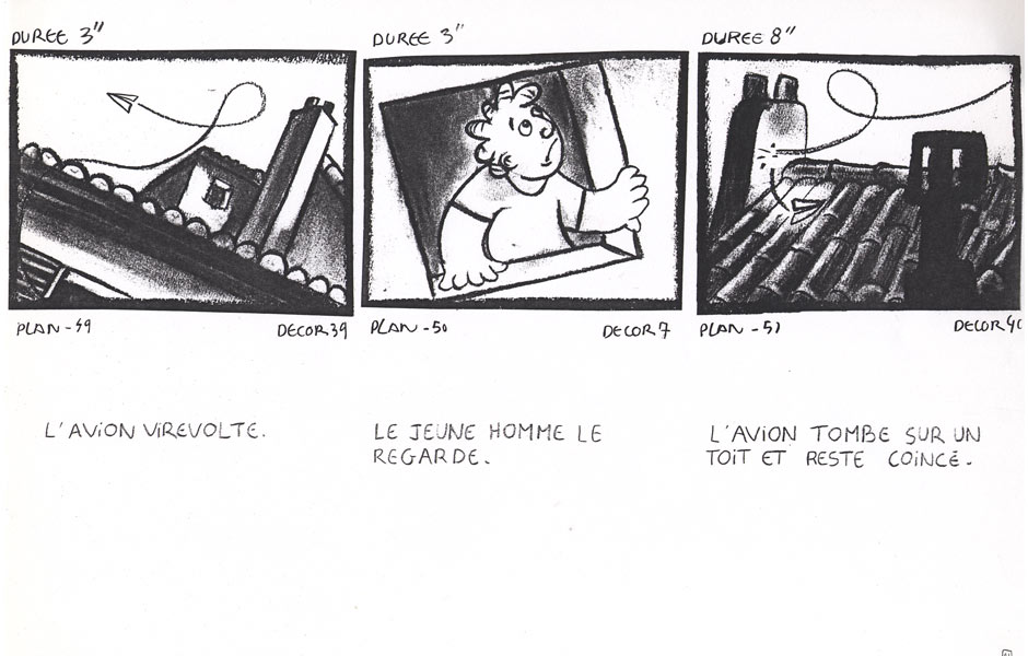 Paroles en l'air - Story board - 1995