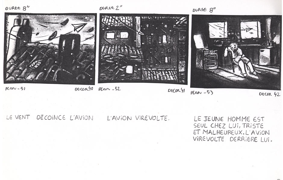 Paroles en l'air - Story board - 1995